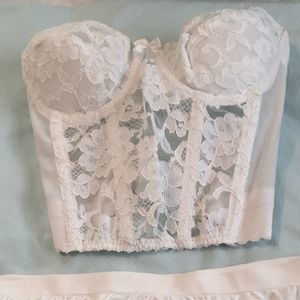 Victoria's Secret White Busier with Panties